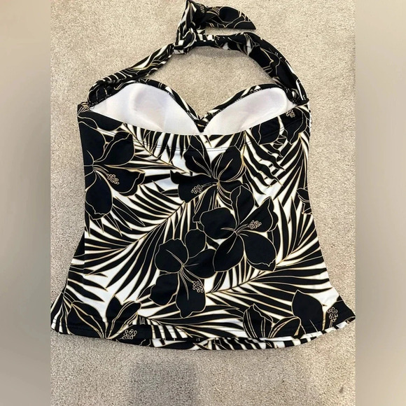 Miraclesuit 12 Barcelona Halter Tankini Top - Picture 3 of 3